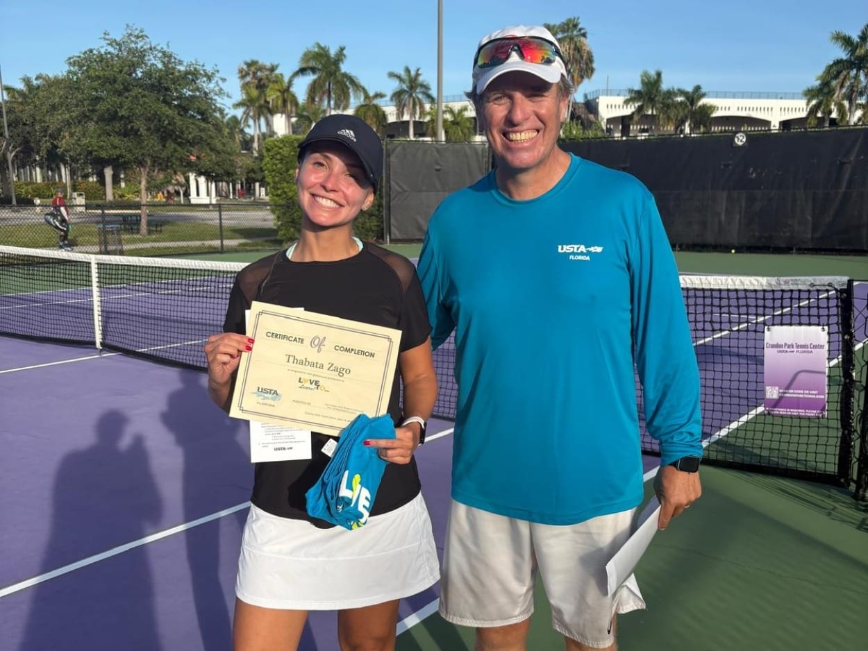 Love to Learn Program Wraps Up First Round at Crandon Park Tennis Center
